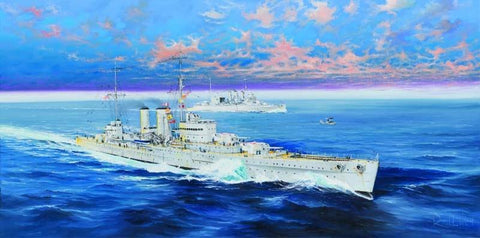 Trumpeter Ship Models 1/350 HMS Exeter British Destroyer (New Tool) Kit