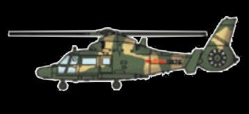 Trumpeter Aircraft 1/350 Chinese Z9C Harbin Helicopter Set for Carriers (6/Bx) Kit