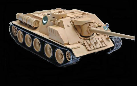 Unimodel Military 1/72 SU100 Soviet Tank w/Self-Propelled Gun Egypt Service Kit