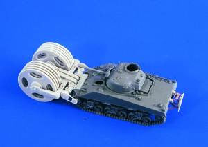 Verlinden Productions 1/48 Sherman M4 Mine Roller for TAM