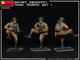 MiniArt Military 1/35 WWII Soviet Infantry Tank Riders Set 1 (4) Kit