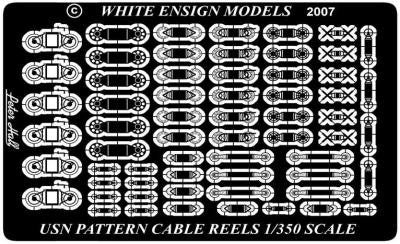 White Ensign Details 1/350 USN Cable Reels Detail Set