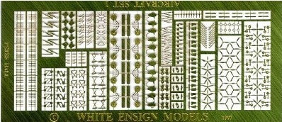 White Ensign Details 1/700 Fixed Wing Aircraft Detail Parts Set