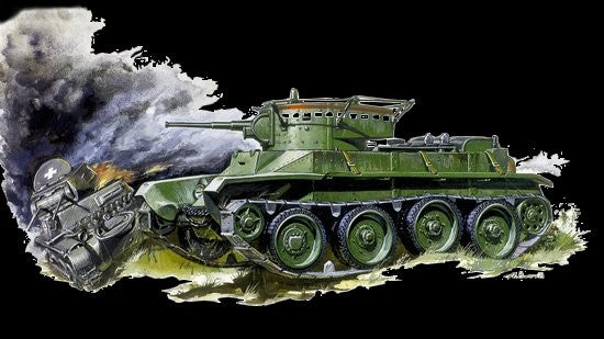 Zvezda Military 1/35 Soviet BT5 Tank Ltd.  Edition Kit