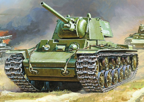 Zvezda Military 1/35 Soviet KV1 Heavy Tank Kit