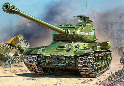 Zvezda Military 1/100 IS2 Stalin Tank Snap Kit