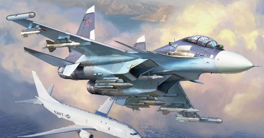 Zvezda Aircraft 1/72 Russian SU30SM Air Superiority Fighter Kit